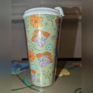 2022 Disney Parks Epcot Flower & Garden Festival Figment Tumbler Cup 16oz NEW